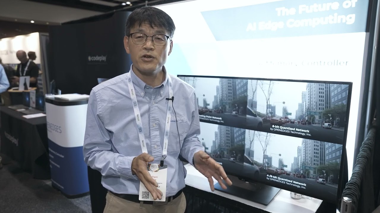 OPENEDGES Technology Demonstration of 4-/8-bit Mixed-precision NPU IP for the Edge Environment