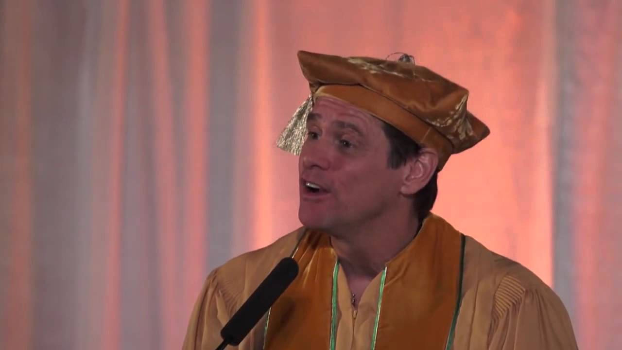Jim Carrey, speech - Maharishi University of Management, May 24th, 2014