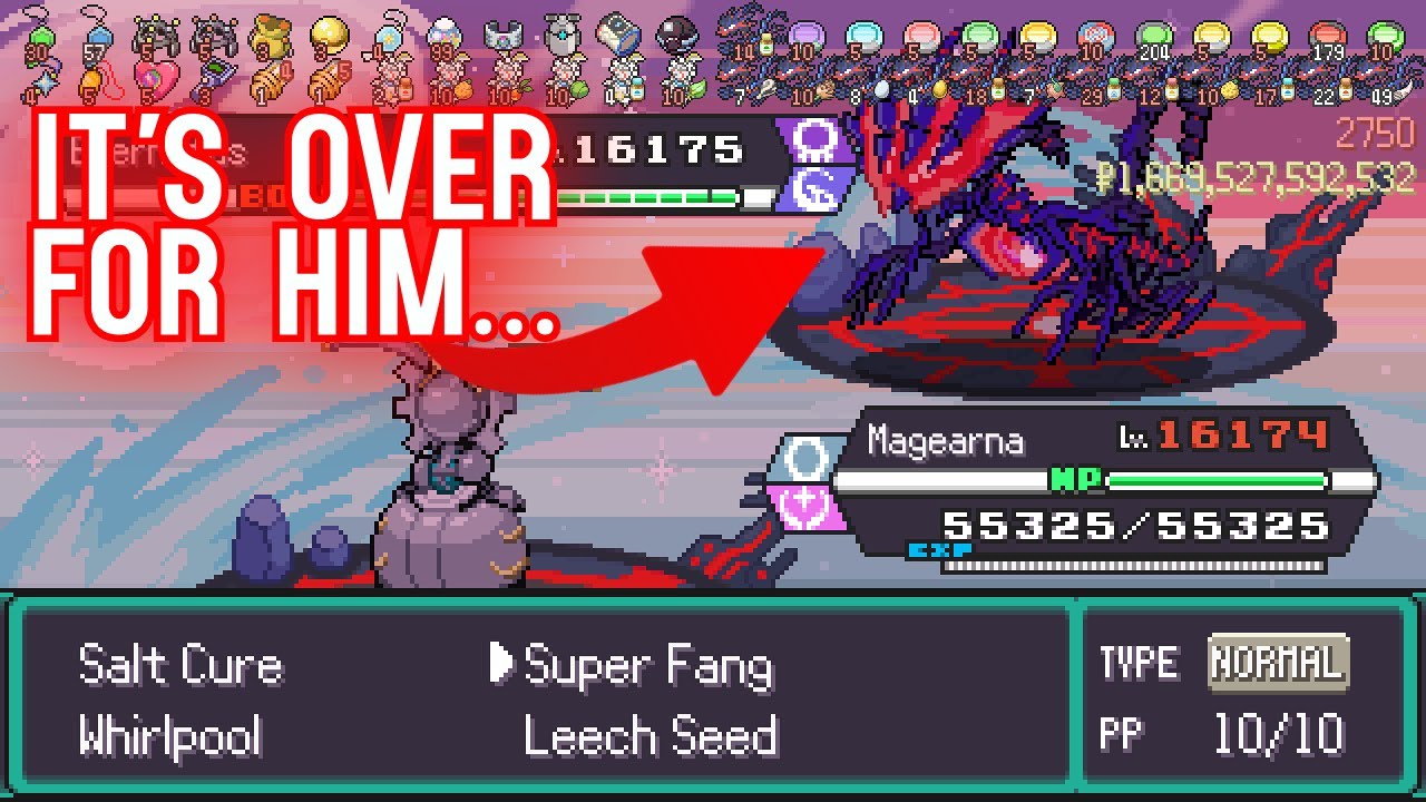 Professional PokeRogue Player Destroys Endless 2500+ Run, I'M LOCKED IN.