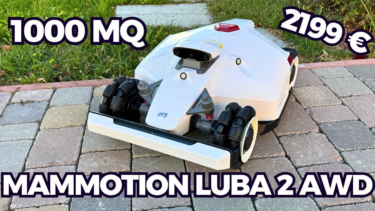 IL MIGLIORE PER TAGLIARE IL TUO PRATO - MAMMOTION LUBA 2 AWD