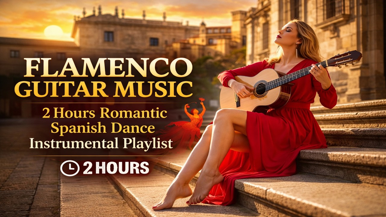 Romantic Flamenco Guitar Music – 2 Hours Spanish Dance Instrumental Playlist