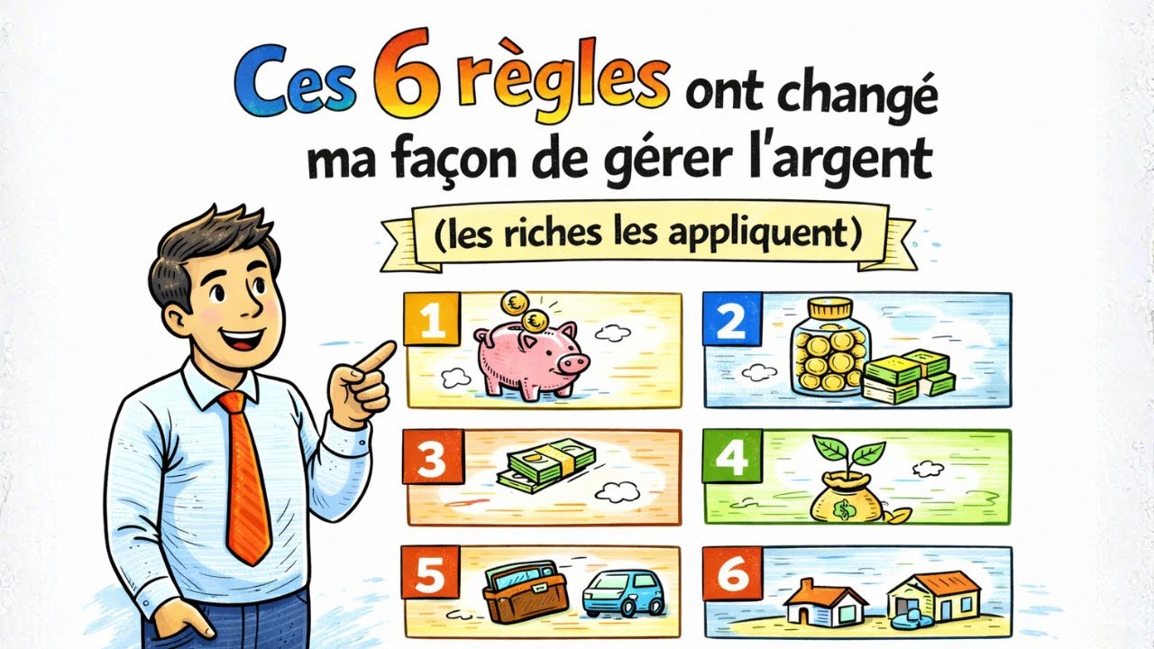 Ces 6 règles ont changé ma façon de gérer l’argent (les riches les appliquent)| Mentalité vs Argent
