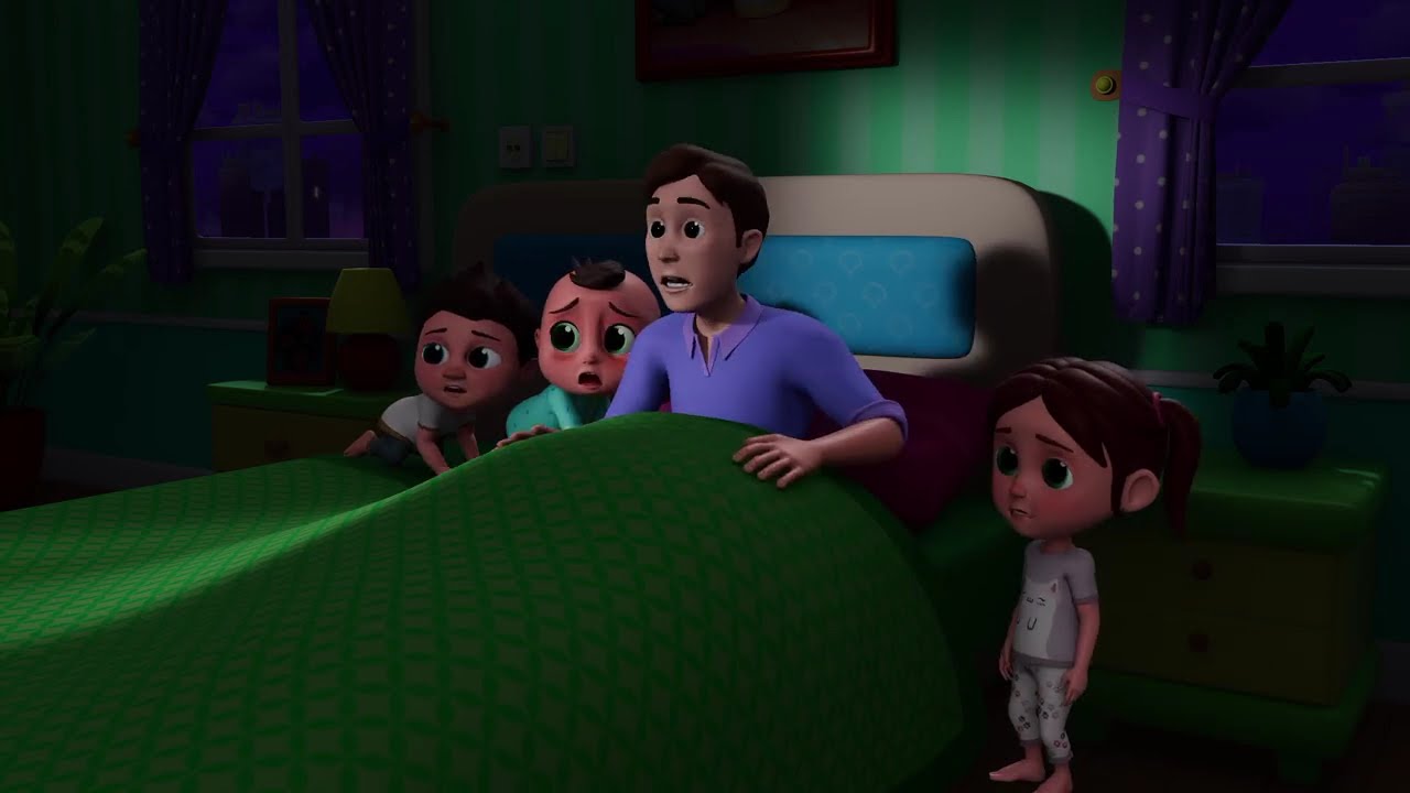 Tem Alguém Aqui em Casa 😱 Música Infantil Divertida | Baby Berry 🌈 Desenho e Canções!
