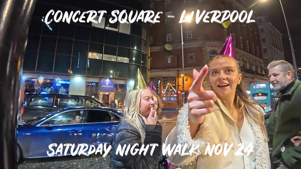 Concert Square Walking Night Tour, Liverpool City Centre | Wood & Slater Street | Nov 2024