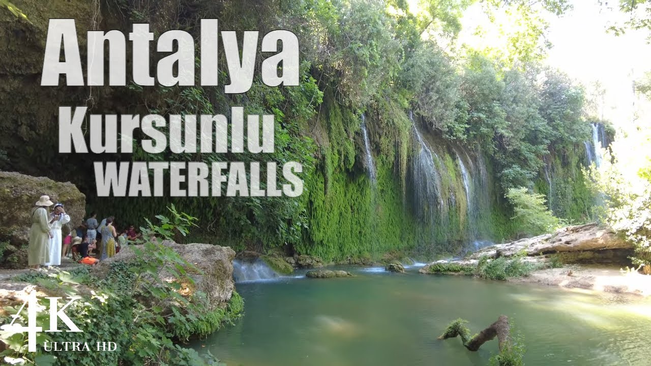 【4K】 Antalya 2022 Paradise: Kursunlu Waterfalls