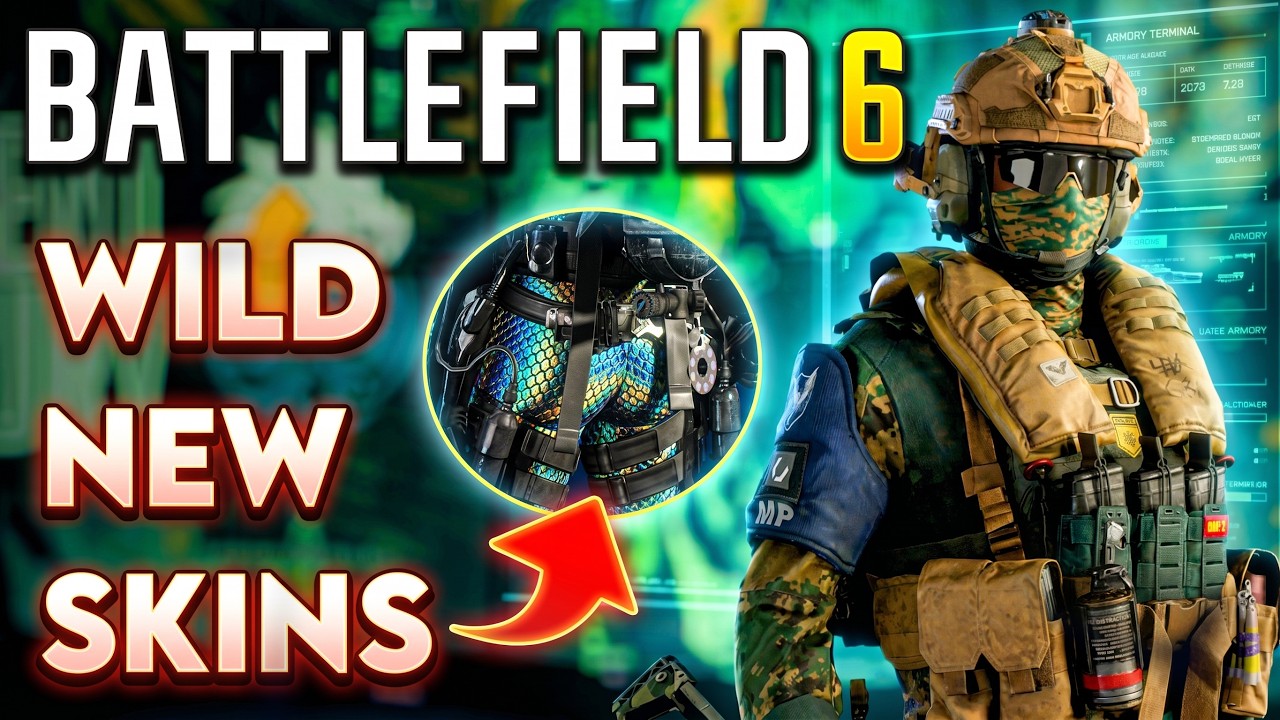 These are the CRAZIEST Skins in Battlefield 6 Yet! (Season 4)
