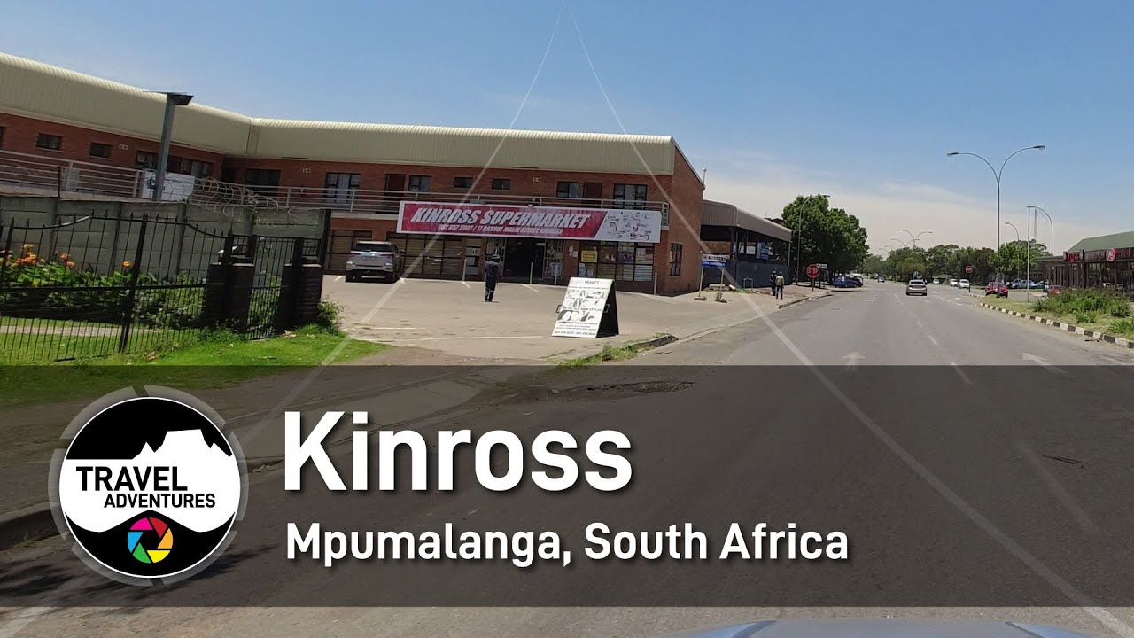 Kinross Mpumalanga South Africa - A small gold mining town