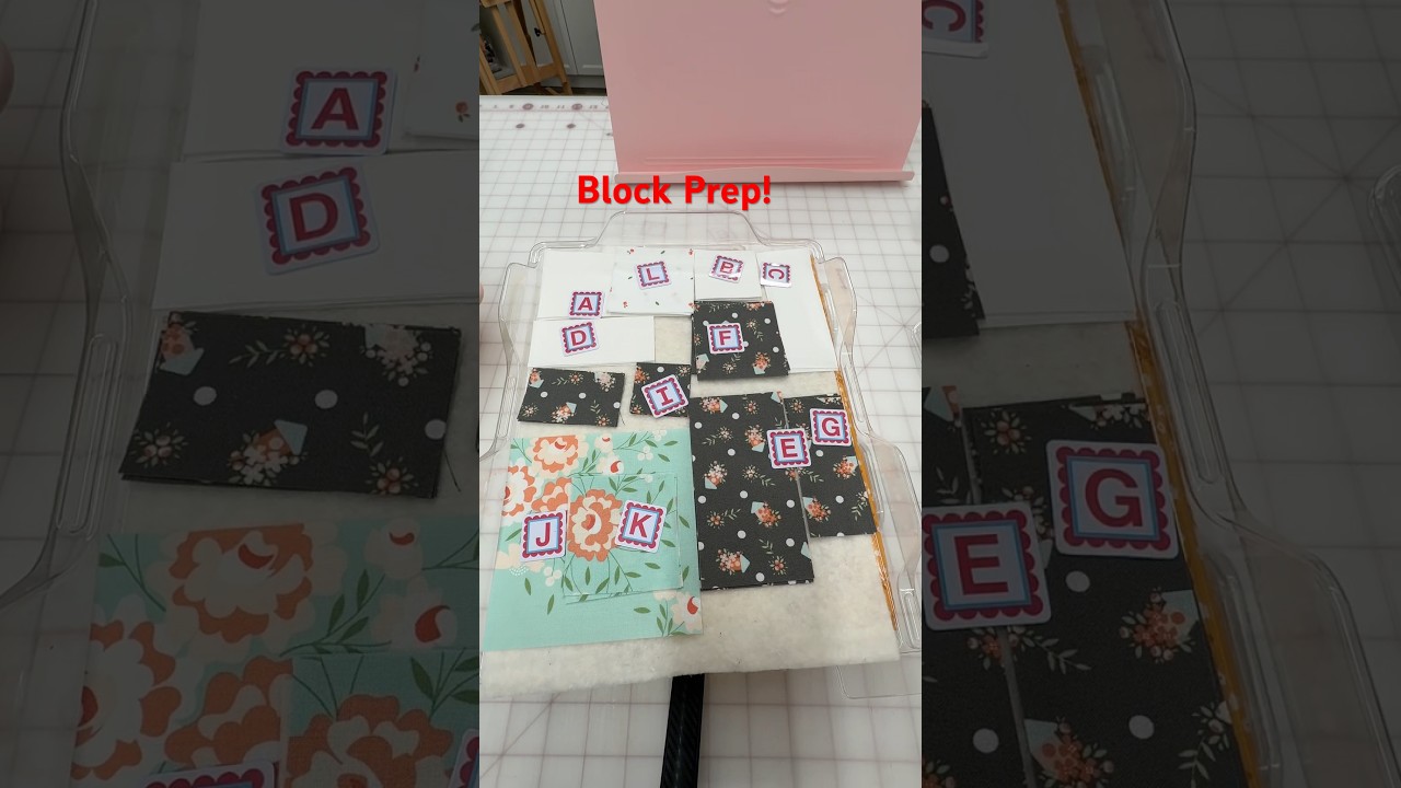 Quilting Block Prep! 