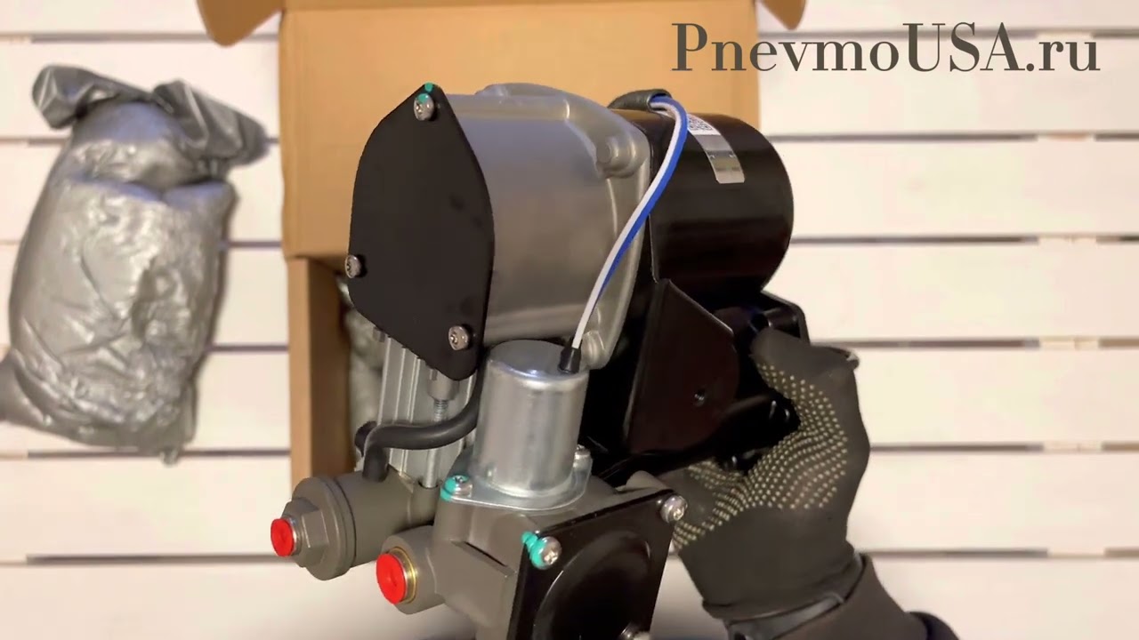 Компрессор пневмоподвески Hitachi для Land Rover Discovery 3/Range Rover Sport L320