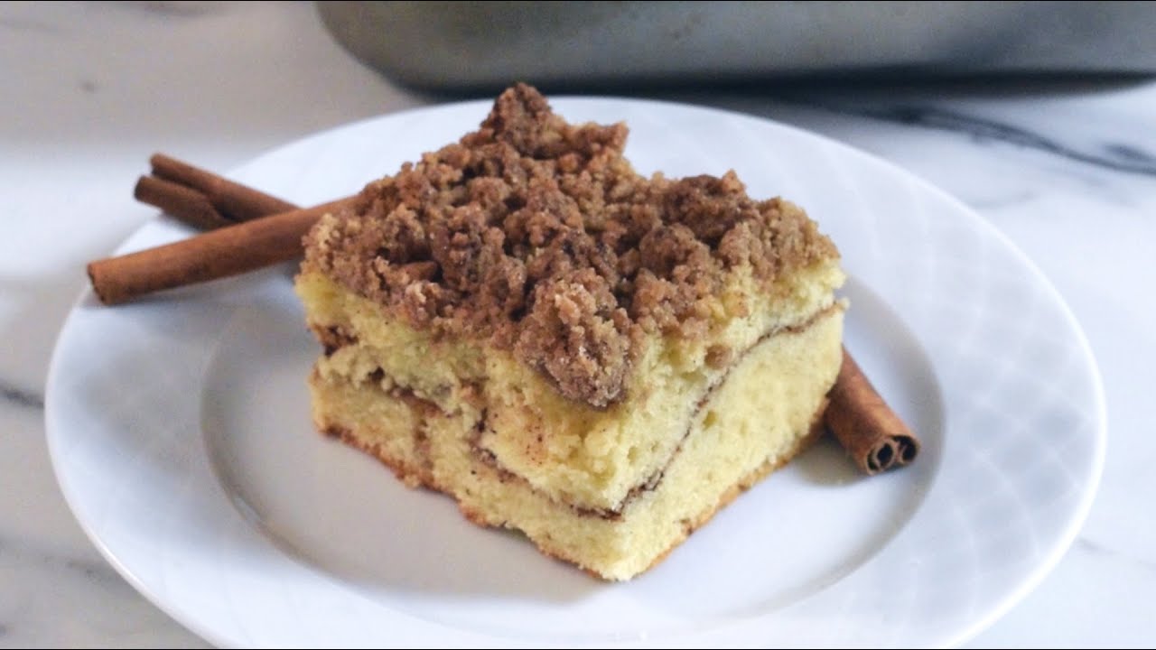 Cinnamon Streusel Coffee Cake