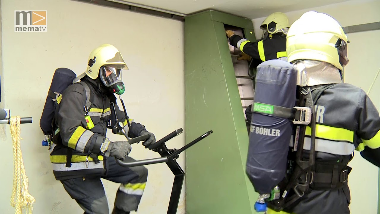 Neue Atemschutzstrecke der Betriebsfeuerwehr voestalpine Böhler Edelstahl