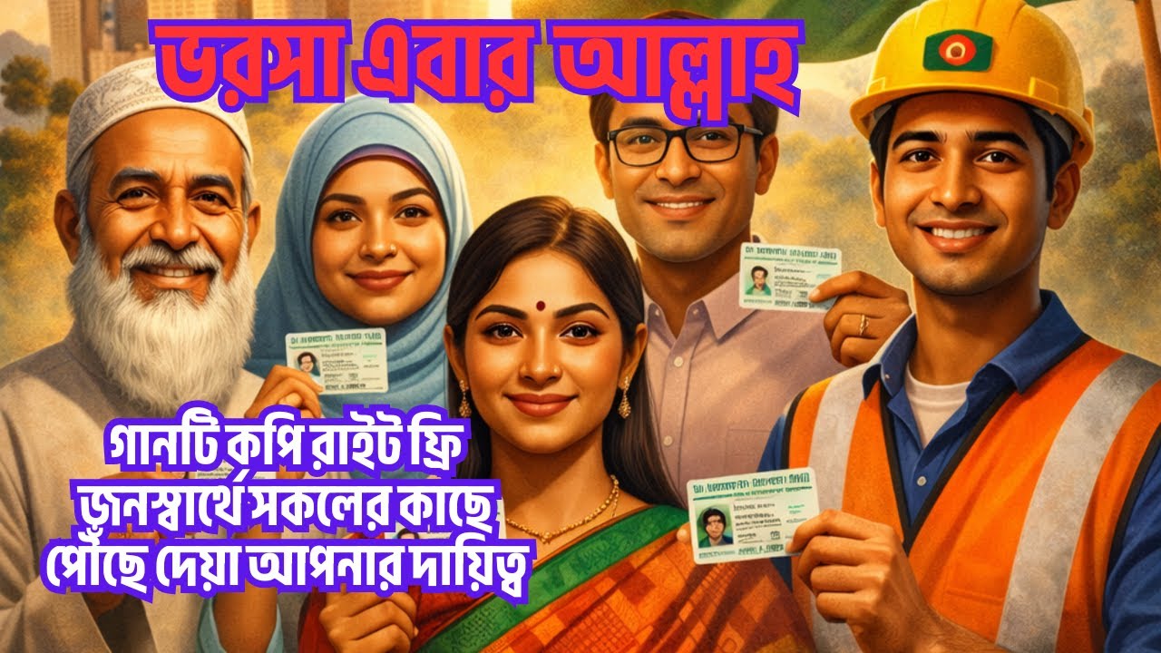 ভরসা এবার আল্লাহ #viralsong #electionmusicbd #electionnews #electionbangladesh #election #song