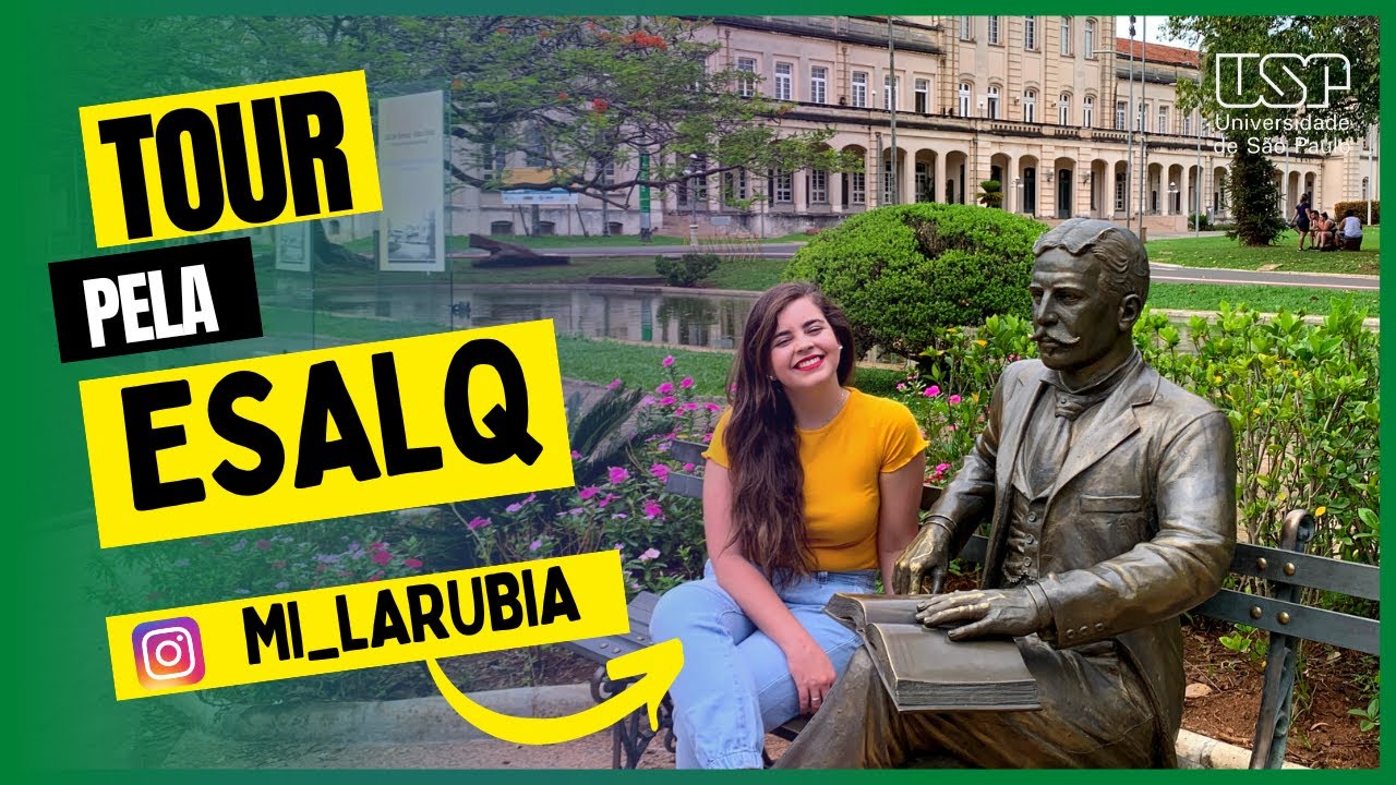 TOUR PELA ESALQ/USP (Campus, Refeitório, Salas, Biblioteca e muito mais) #esalq  #usp