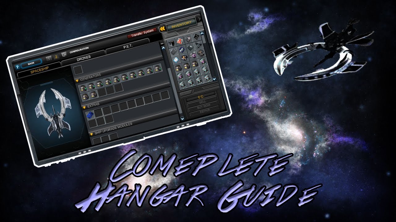 DarkOrbit FE Guide | Everything You Need to Know About the Hangar + PvE Configs!