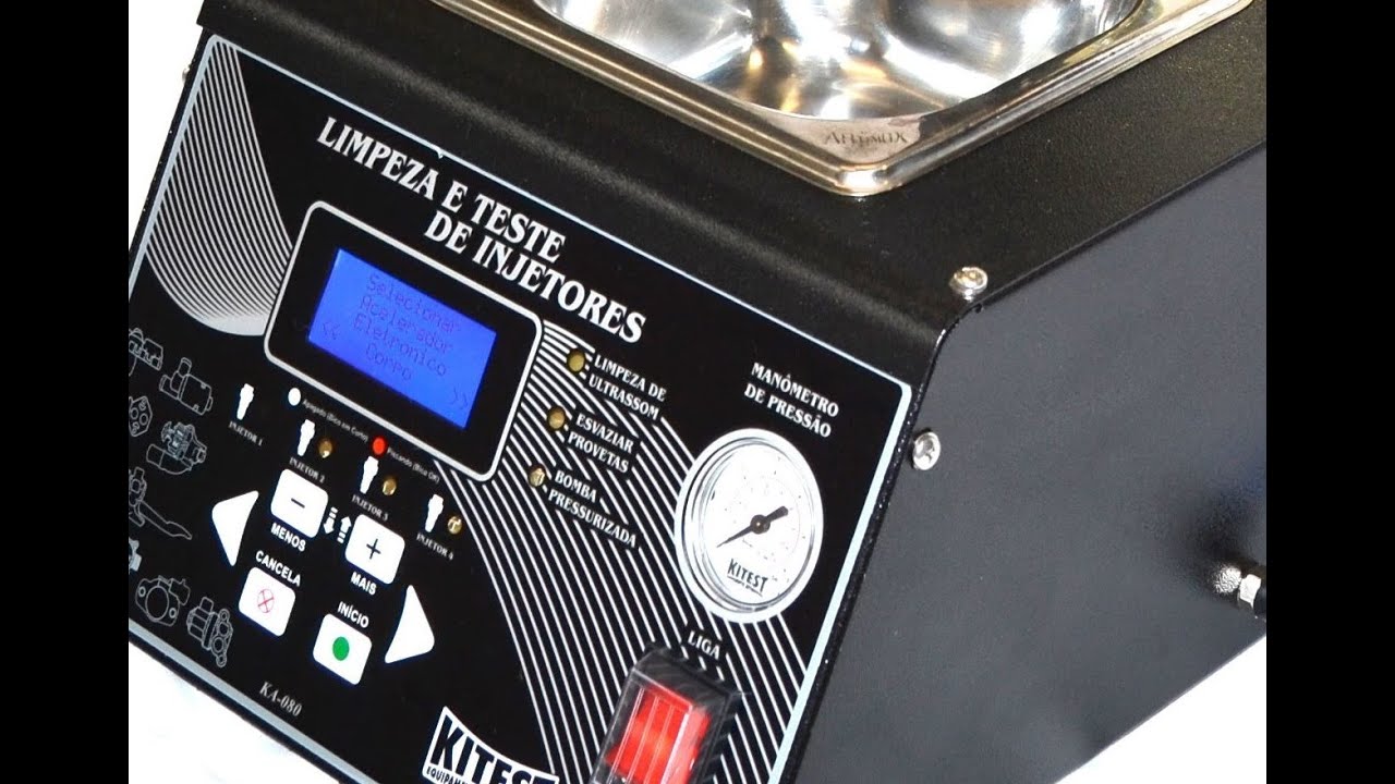 KA-080 Limpando bicos injetores