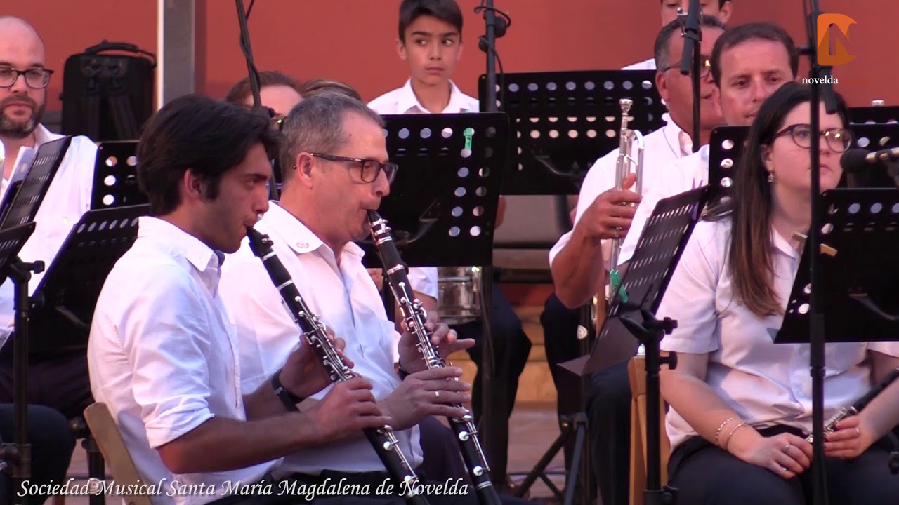 Concierto Festero y estreno Festeros de Novelda, Óscar Navarro 2019 Novelda Digital 2