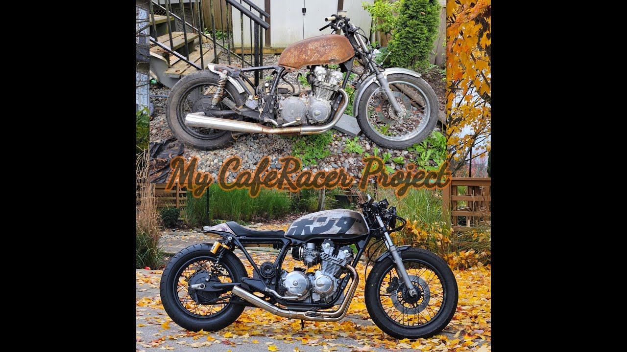 CafeRacer Project || Honda CB750 DOHC - Part2 #caferacer #garagebuilt #hondacb750 #hondamotorcycles