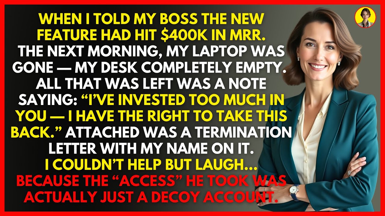 My Boss Fired Me &mdash; I Logged Out and Watched Everything Unravel.