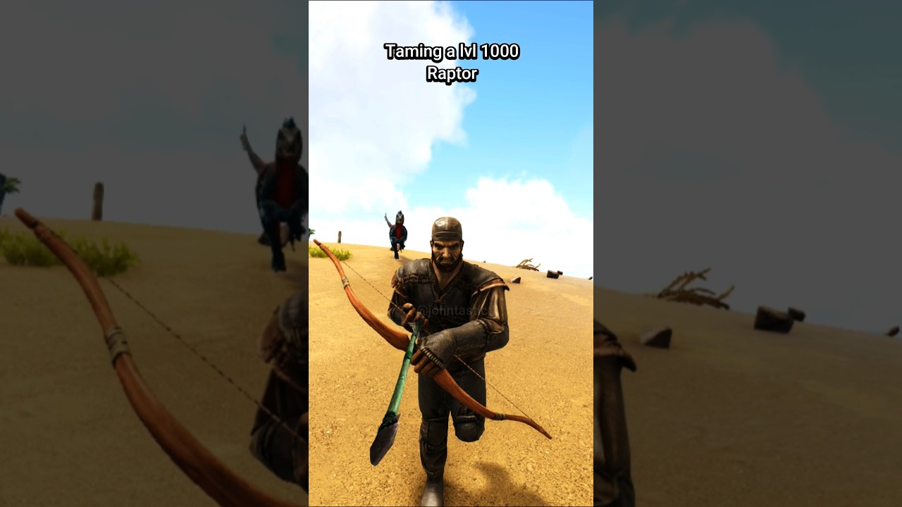 ARK RAPTOR TAMING