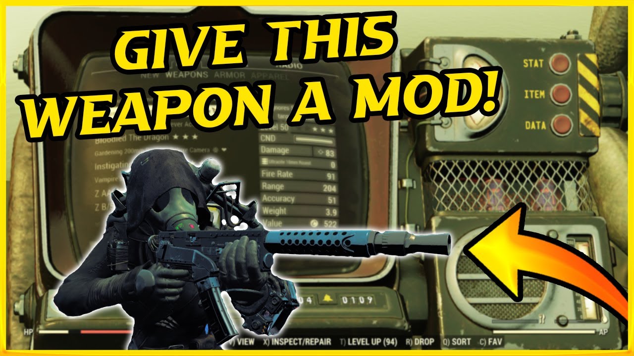 [Fallout 76] - This Weapon Wants A Mod!!