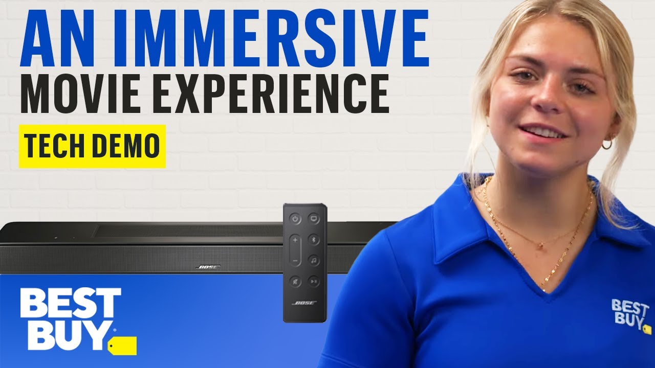 Next Level Surround Sound: Bose Smart Soundbar 900 - Tech Demo from Best Buy