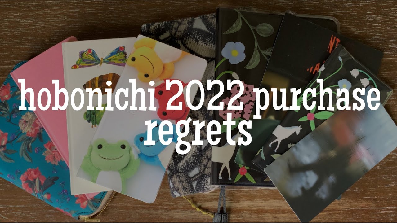 Regrets from My Hobonichi 2022 Purchase ~ Did I Even Use Anything?