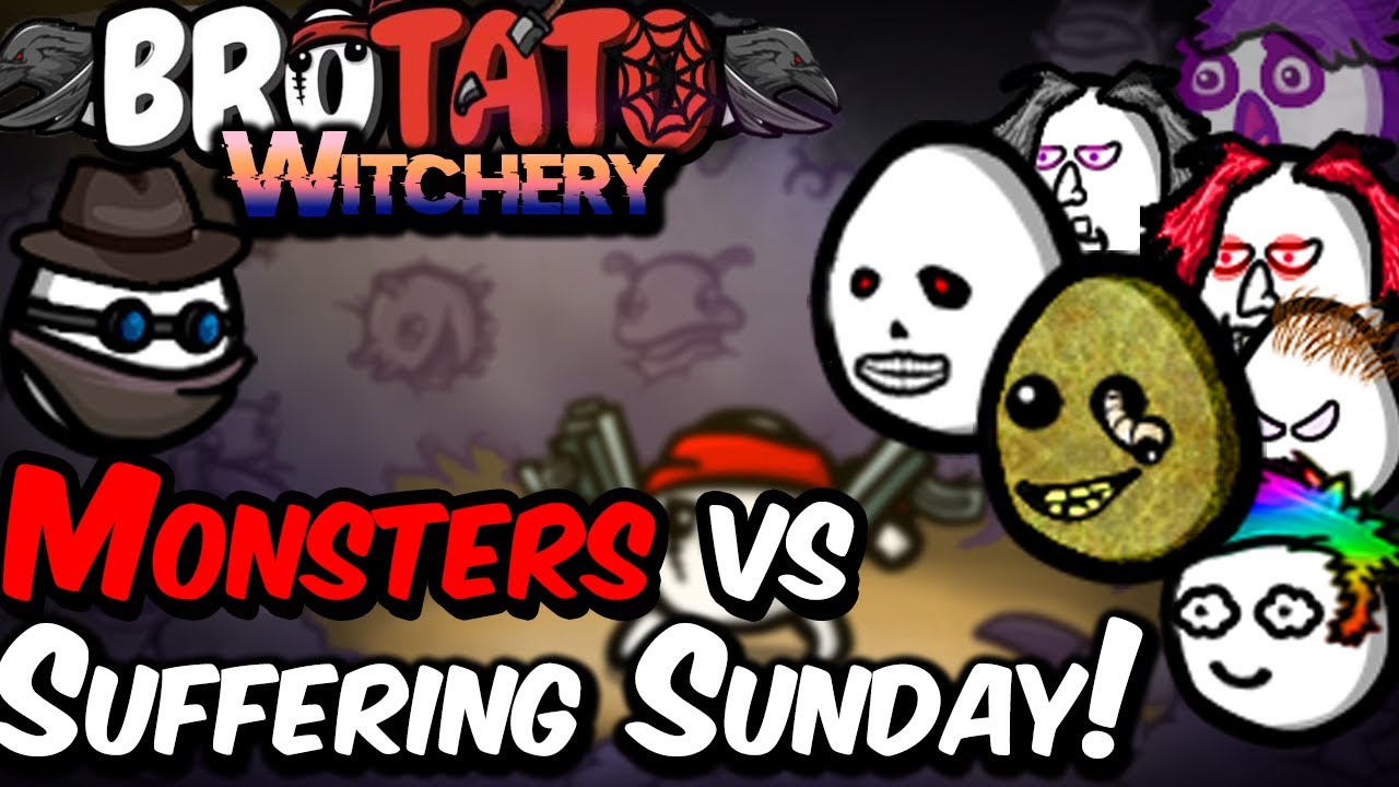 Can the WITCHERY Mod Monsters defeat MAX DIFFICULTY!? | Brotato 182%