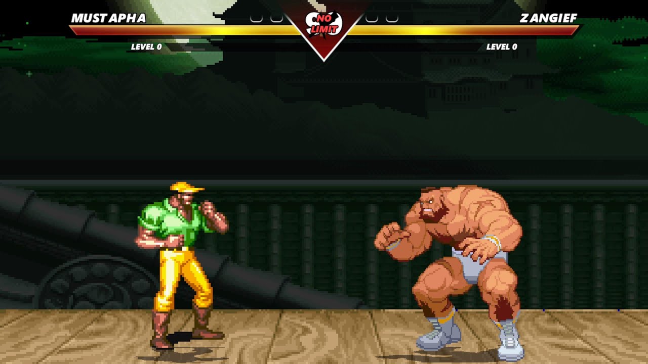 Mustapha vs Zangief | Epic Fight | Cadillacs and Dinosaurs vs Street Fighter
