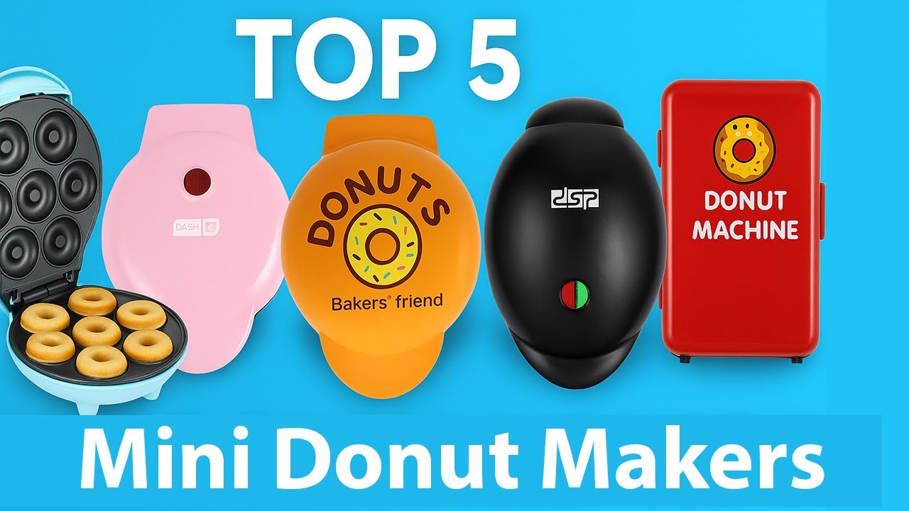 Top 5 Mini Donut Makers &ndash; 2025 Amazon Favorites!