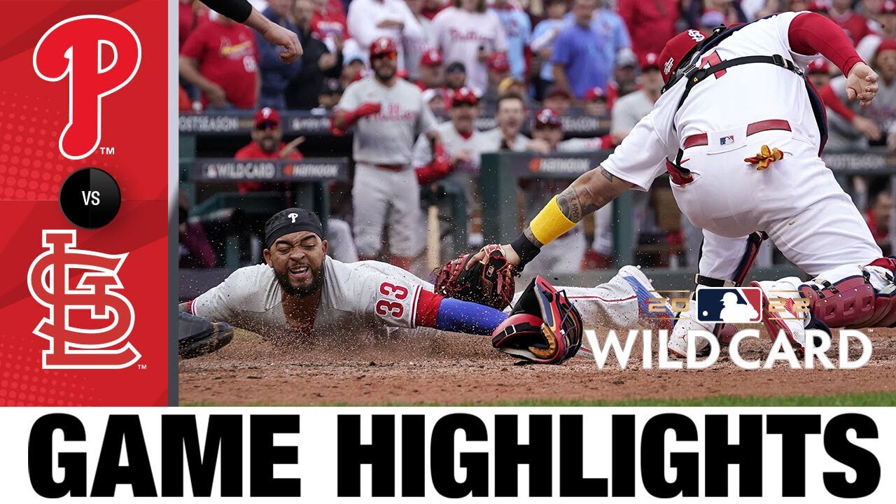Phillies vs. Cardinals Wild Card Game 1 Highlights (10/7/22) | MLB Postseason Highlights