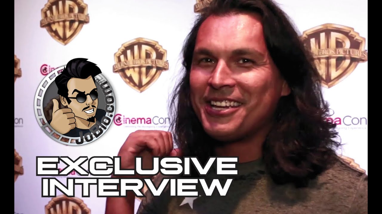 Adam Beach Exclusive SUICIDE SQUAD Interview at CinemaCon 2016 (JoBlo.com)