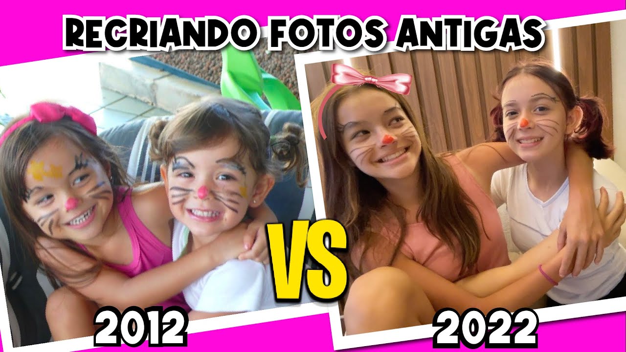 RECRIANDO FOTOS ANTIGAS DE CRIANÇA AQUI NO BRASIL | @Mundo da Vivi