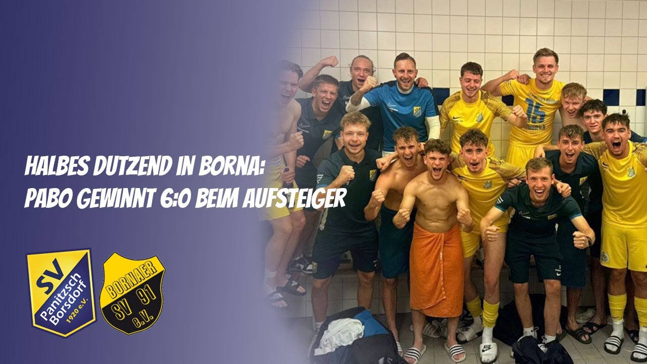 Match Highlights: Bornaer SV 91 gegen SV Panitzsch Borsdorf – Sachsenklasse Nord  (5.Spieltag)