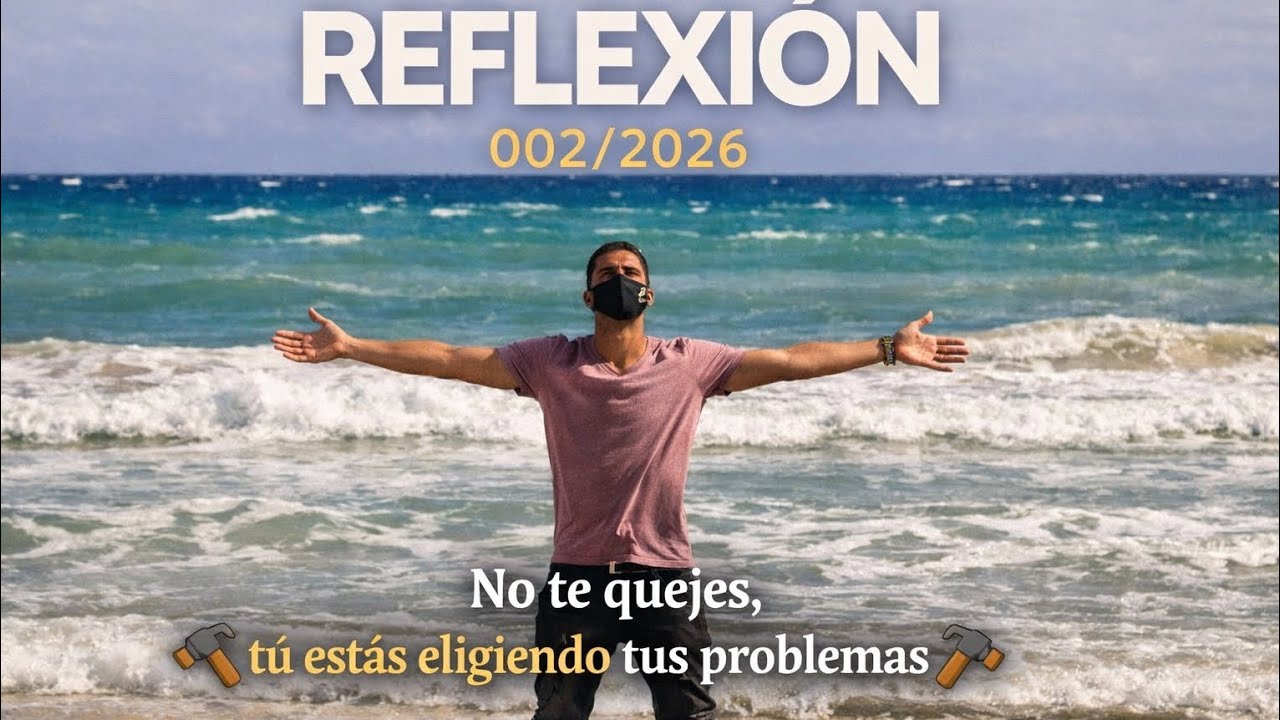 🎯 No te quejes, tú eliges tus problemas.