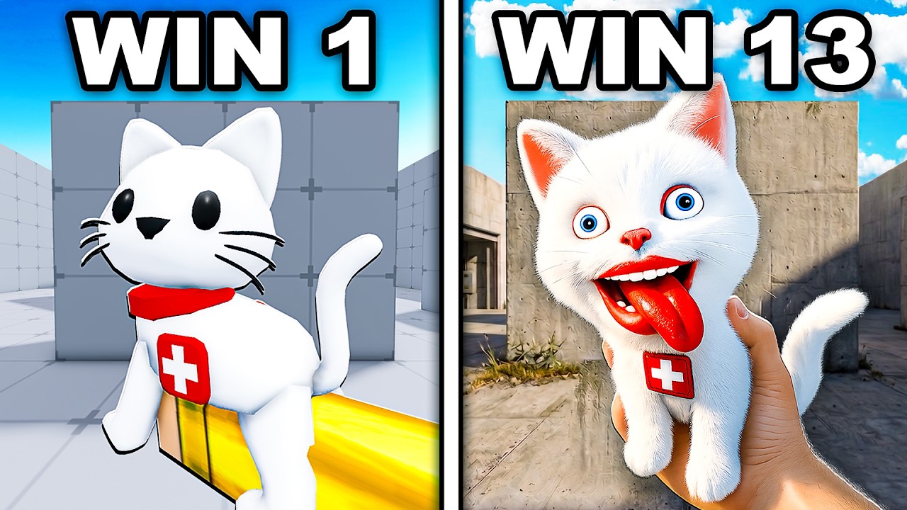 Roblox Rivals, но каждая победа делает игру реалистичнее