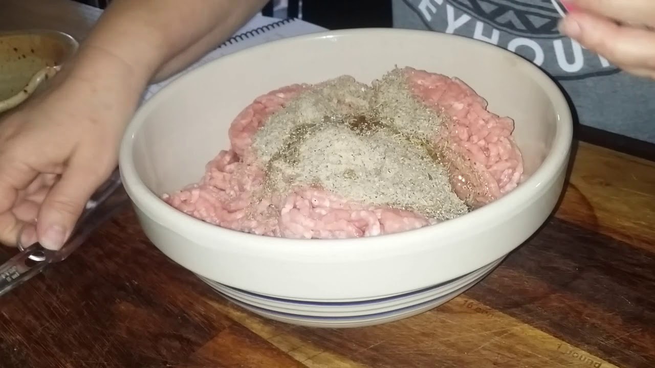 Homemade breakfast sausage,  and Italian sausage