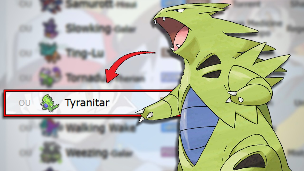TYRANITAR is Finally Back in OU and it's AWESOME!