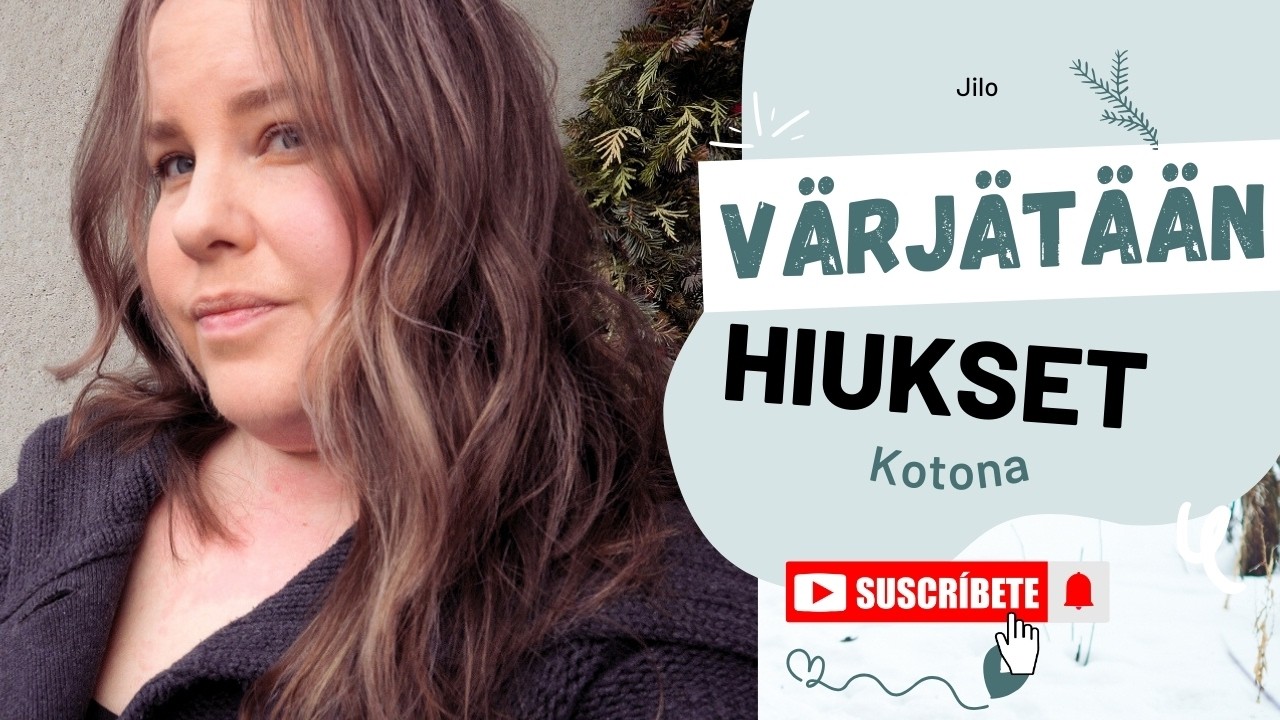 Värjäsin hiukset itse kotona!