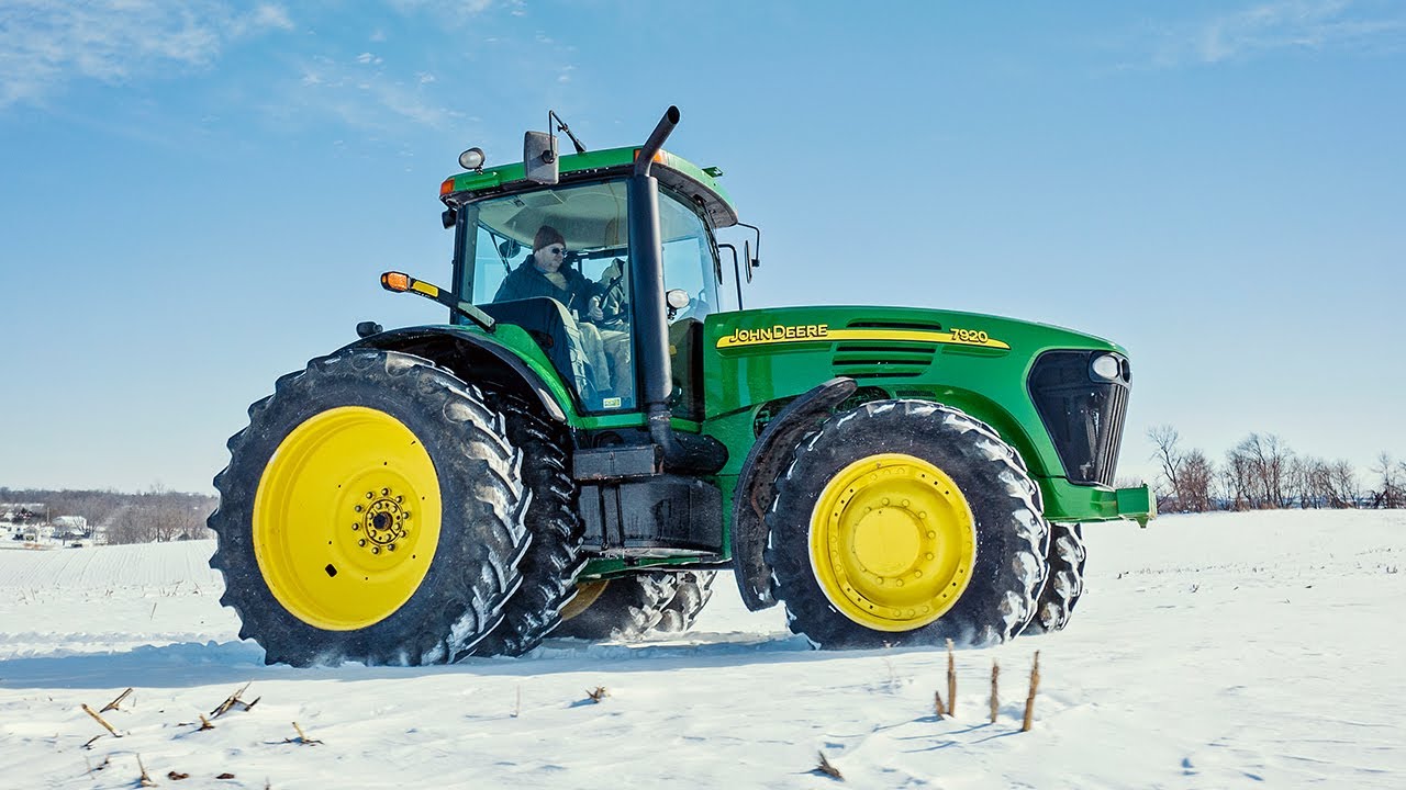 Доставка трактора — наш новый John Deere 7920 уже здесь!