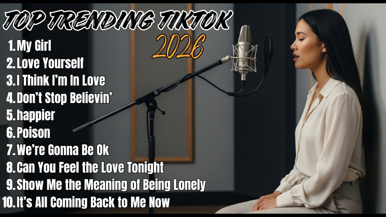 Best Chill Vibes Playlist 2026 covers💗🎧. My girl, Love yourself, I think im in love, Happier