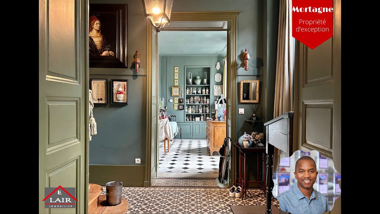 Demeure du XVIIIème siècle à vendre en exclusivité à Mortagne | Lair Immobilier