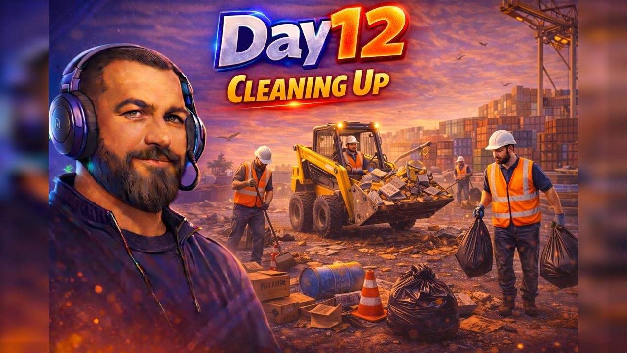 Docked – Day 12 | Cleaning Up | No Commentary Gameplay