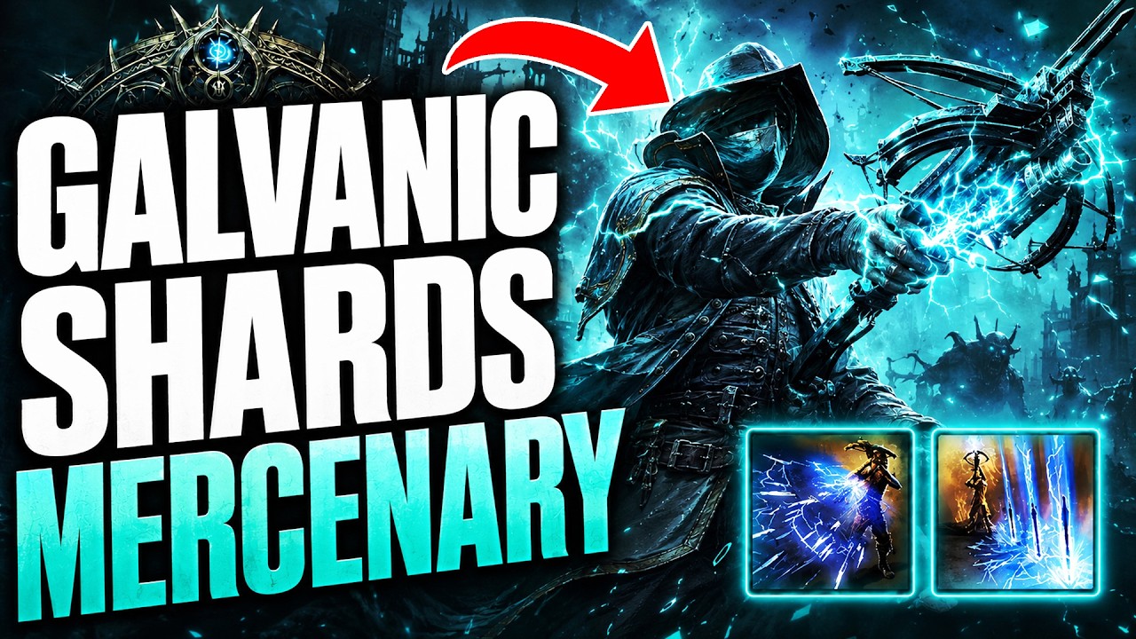 STRONGEST GALVANIC SHARDS BUILD SO FAR IN 0.5! POE 2 Mercenary Build 0.5 (NEW META)