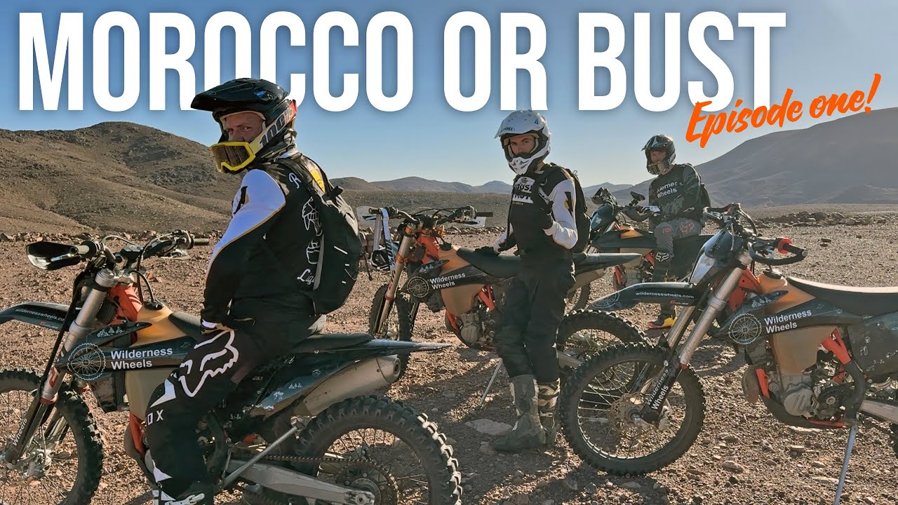 Morocco enduro tour: episode one, ktm 450 off road adventure