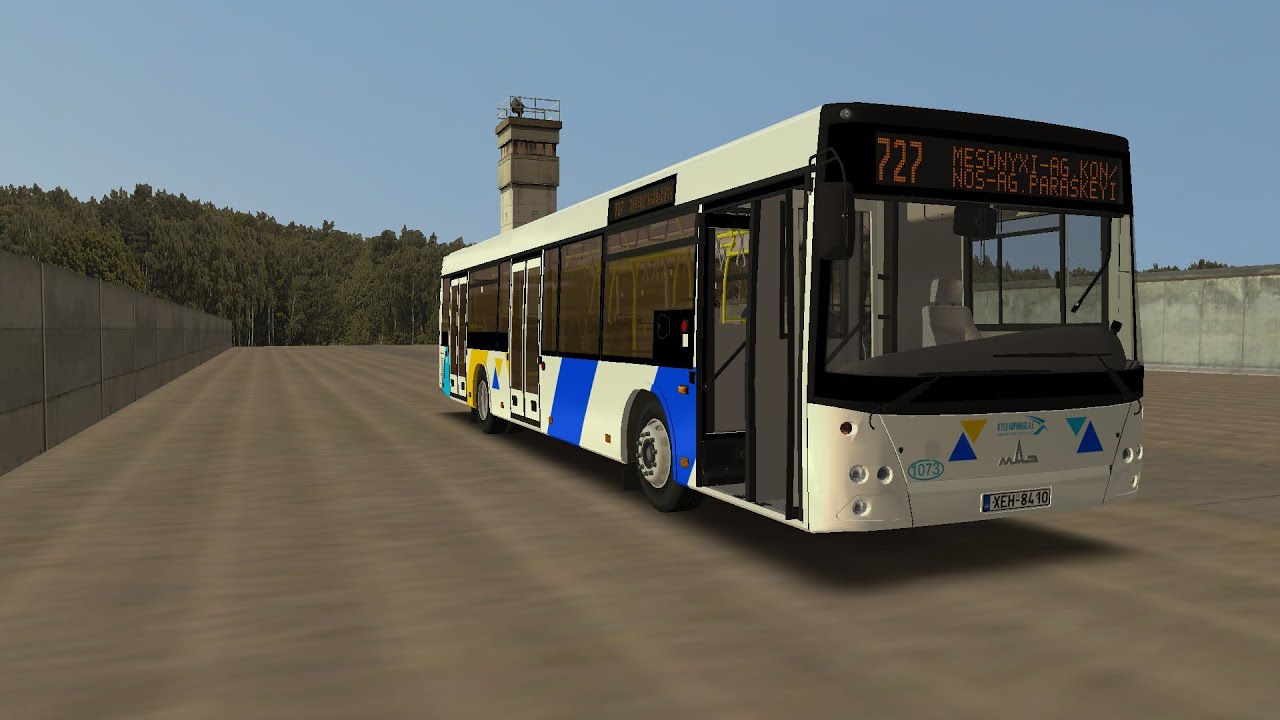 OMSI 2 GR | Athens repaint pack | Athens KTEL Old (1073-XEH8410)