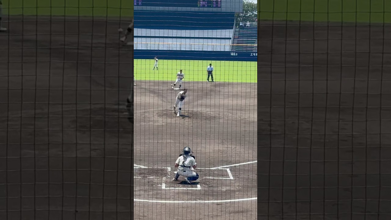 桐生第一　松田投手投球練習#高校野球#野球#baseball#short#shorts