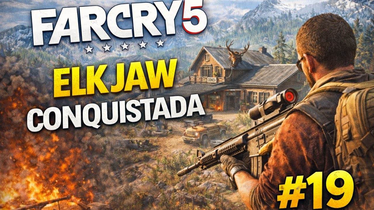 Tomamos a Pousada ELK JAW 😱 | Far Cry 5 Whitetail - Região Jacob Seed