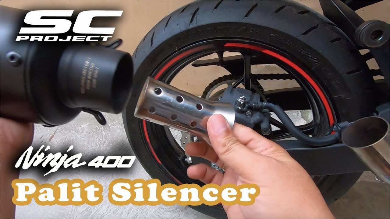 Palit silencer yun mas maingay! | Ninja 400 | SC Project slip-on 51mm pipe