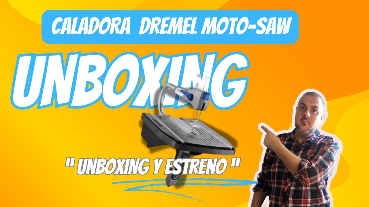 Unboxing Caladora de Banco Dremel Moto-Saw | ¡Descubre su Potencia y Versatilidad!