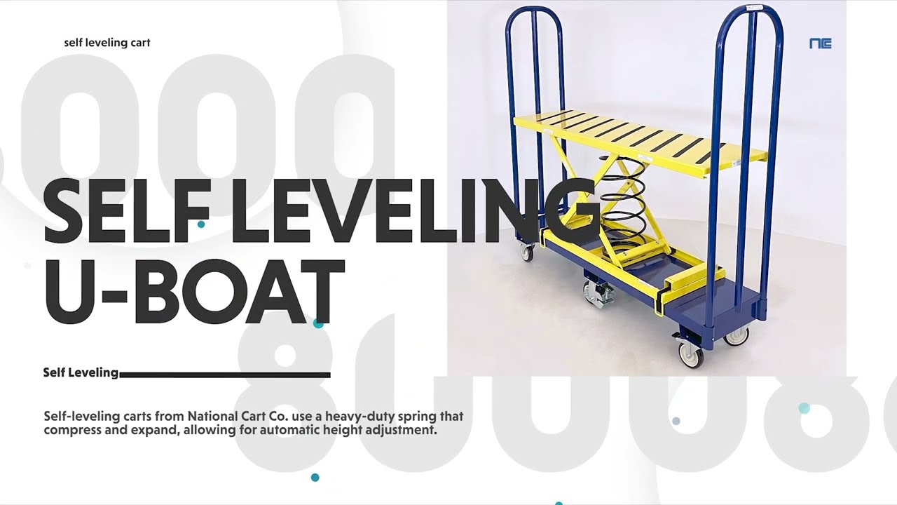 SELF-LEVELING SPRING U-BOAT CARTS - National Cart Co.
